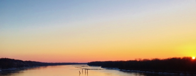 Missouri River Sunrise 
